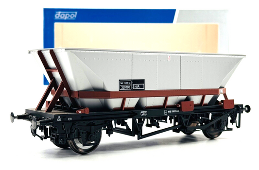 DAPOL O GAUGE - 7F-048-006 - MGR HAA COAL HOPPER WAGON (BROWN CRADLE) 359180 (P)