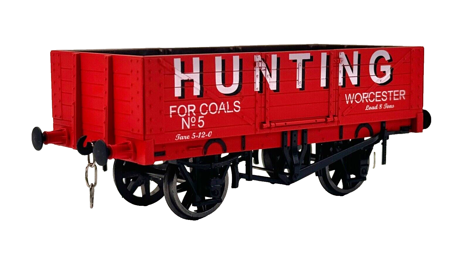 DAPOL O GAUGE - 7F-051-040 - 5 PLANK OPEN WAGON HUNTING WORCESTER NO.5 - BOXED