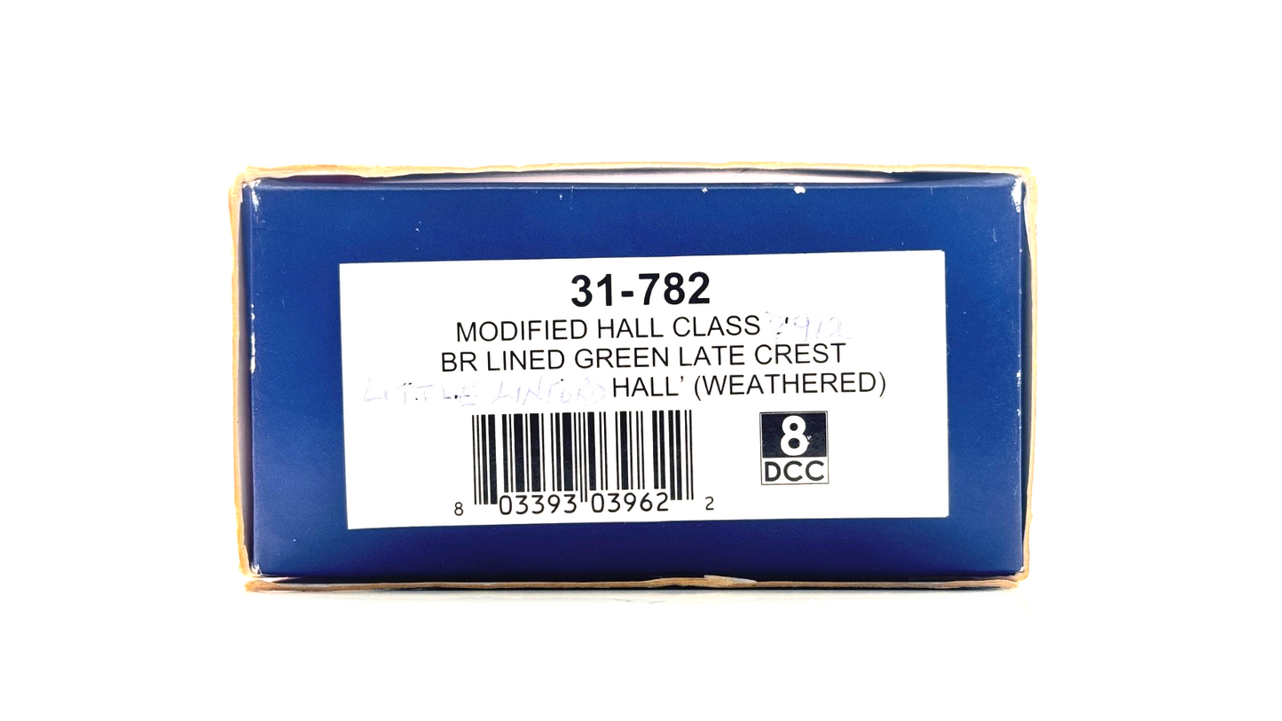 BACHMANN 00 GAUGE - 31-782 - MODIFIED HALL LITTLE LINFORD HALL 7912 RENAMED