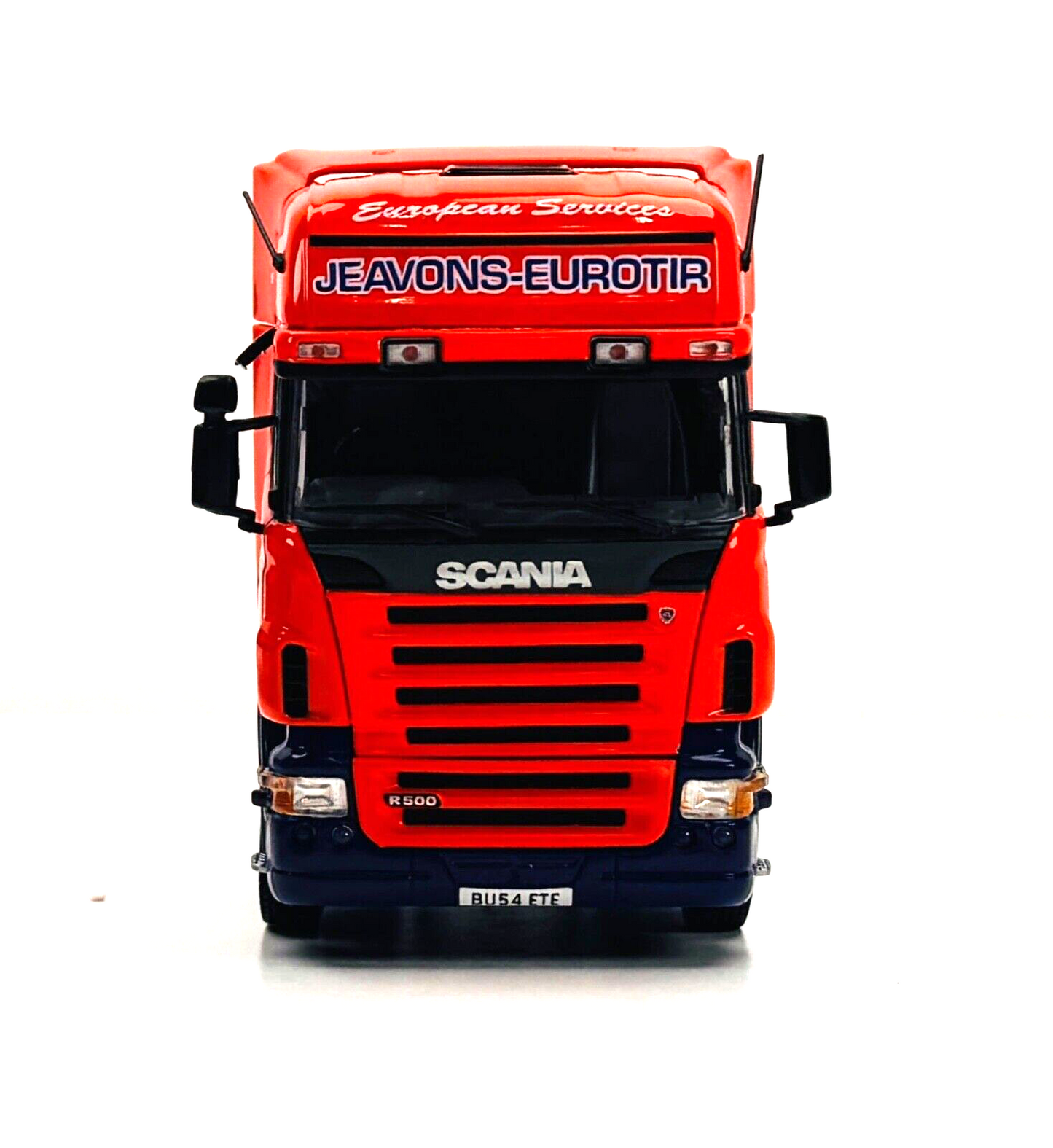 UNIVERSAL HOBBIES 1/50 - SCANIA R500 'JEAVONS EUROTIR' TRANSPORT LORRY - BOXED