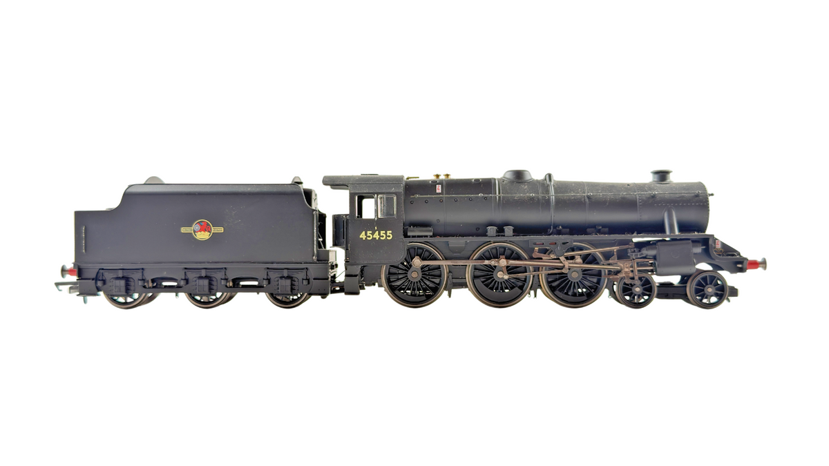 HORNBY OO GAUGE - R2321 - BR BLACK 4-6-0 CLASS 5MT LOCOMOTIVE 45455 DCC SOUND