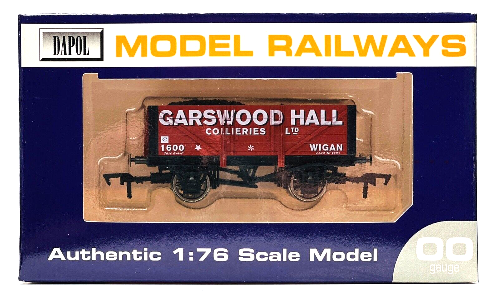 DAPOL 00 GAUGE - 'GARSWOOD HALL COLLIERIES LTD' WIGAN NO.1600 (LIMITED EDITION)