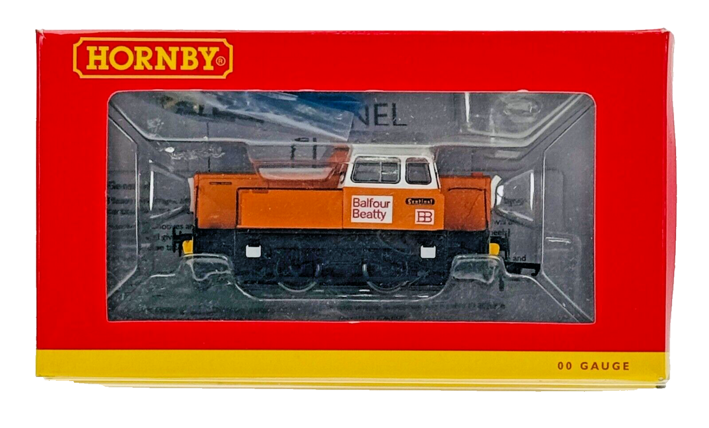 HORNBY 00 GAUGE - R3353 - 4WDH BALFOUR BEATTY SENTINEL DIESEL LOCOMOTIVE BOXED