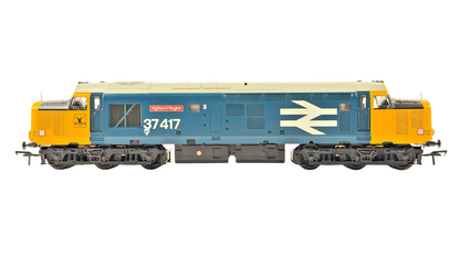 BACHMANN OO GAUGE - 32-377DS - CLASS 37 37417 LARGE LOGO HIGHLAND REGION W/SOUND