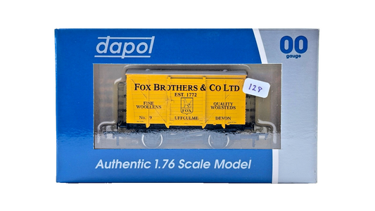 DAPOL 00 GAUGE - FOX BROTHERS UFFCULME DEVON FINE WOOLLENS 9 (LIMITED EDITION)