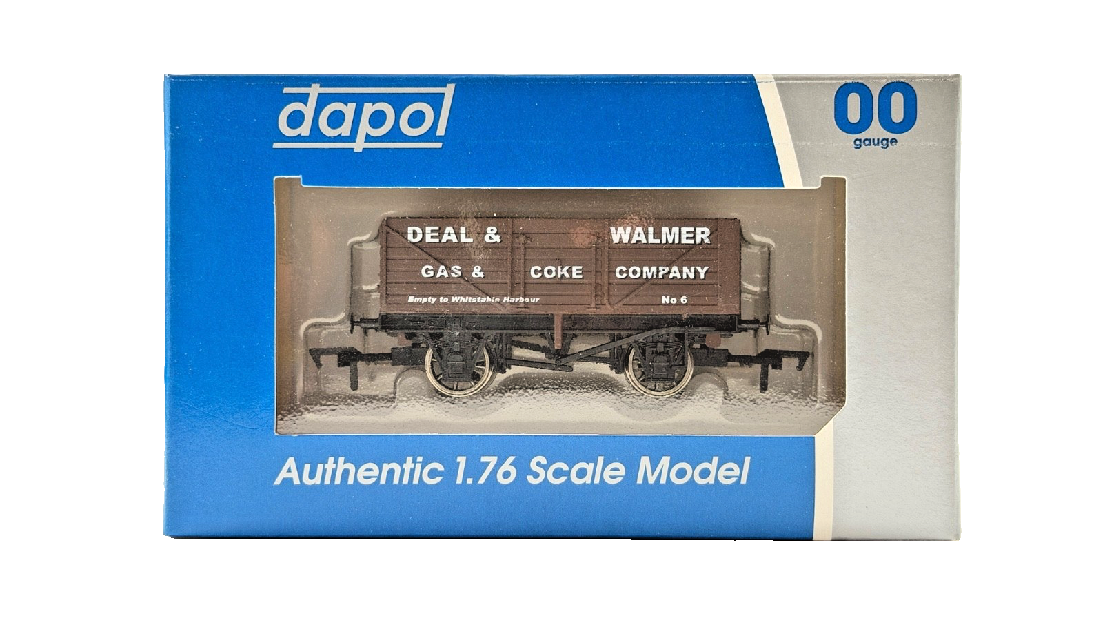DAPOL 00 GAUGE - DEAL & WALMER GAS & COKE COMPANY WHITSTABLE 6 (LIMITED EDITION)