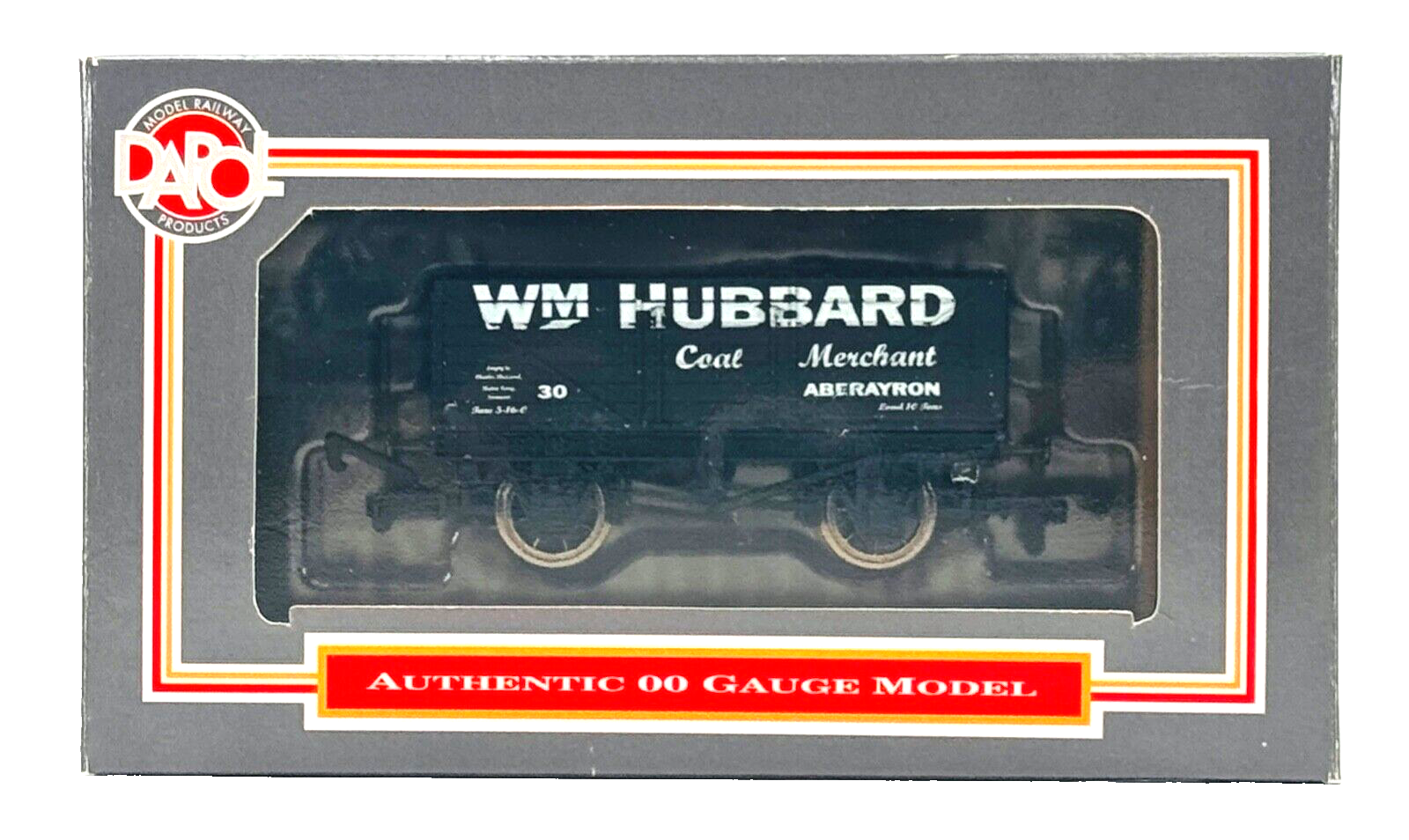 DAPOL 00 GAUGE - W.M HUBBARD COAL MERCHANT ABERAERON NO.30 (LIMITED EDITION)