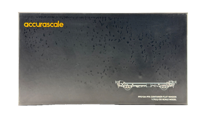 ACCURASCALE OO GAUGE - ACC2081-DRS-O - PFA CONTAINER FLAT WAGON DRS (LADEN)