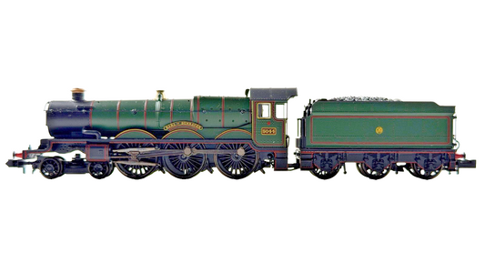 GRAHAM FARISH N GAUGE - 372-030 - CASTLE CLASS 5044 EARL OF DUNRAVEN GWR GREEN