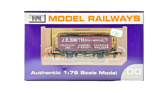 DAPOL 00 GAUGE - J E SMITH PORTSMOUTH FRATTON GOSPORT NO.102 (LIMITED EDITION)