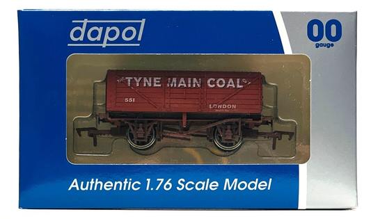 DAPOL 00 GAUGE - 'THE TYNE MAIN COAL COMPANY' LONDON PLANK (W) (LIMITED EDITION)