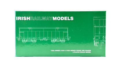 IRISH RAILWAY MODELS 00 GAUGE - IRM1020-BX-A - TARA MINES RED OXIDE WAGON PACK