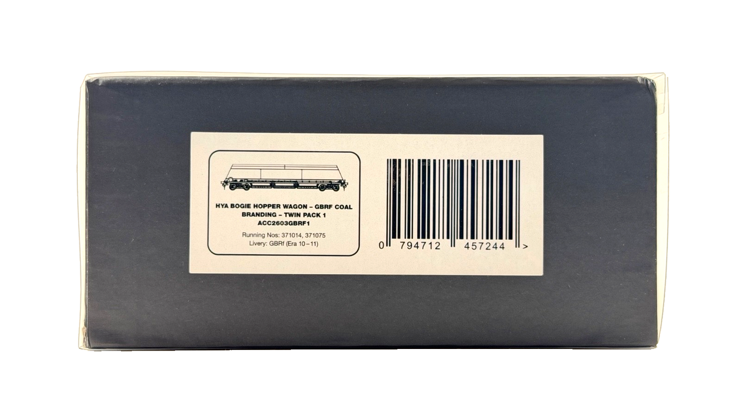 ACCURASCALE OO GAUGE - ACC2603GBRF1 - HYA BOGIE HOPPER WAGON GBRF COAL BRANDING