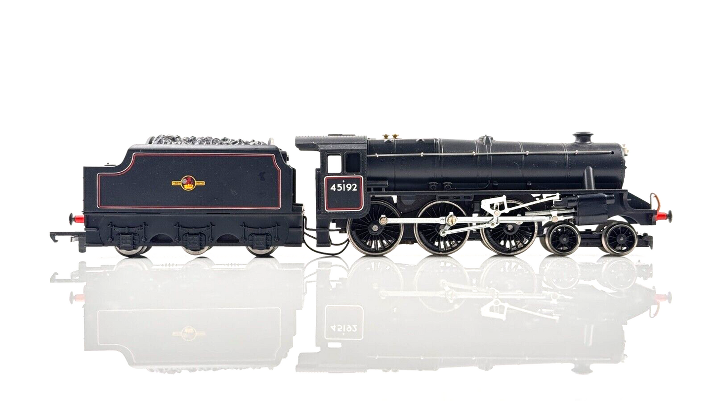 HORNBY 00 GAUGE - R859 - BR BLACK 4-6-0 BLACK FIVE LOCOMOTIVE 45192 - BOXED #3