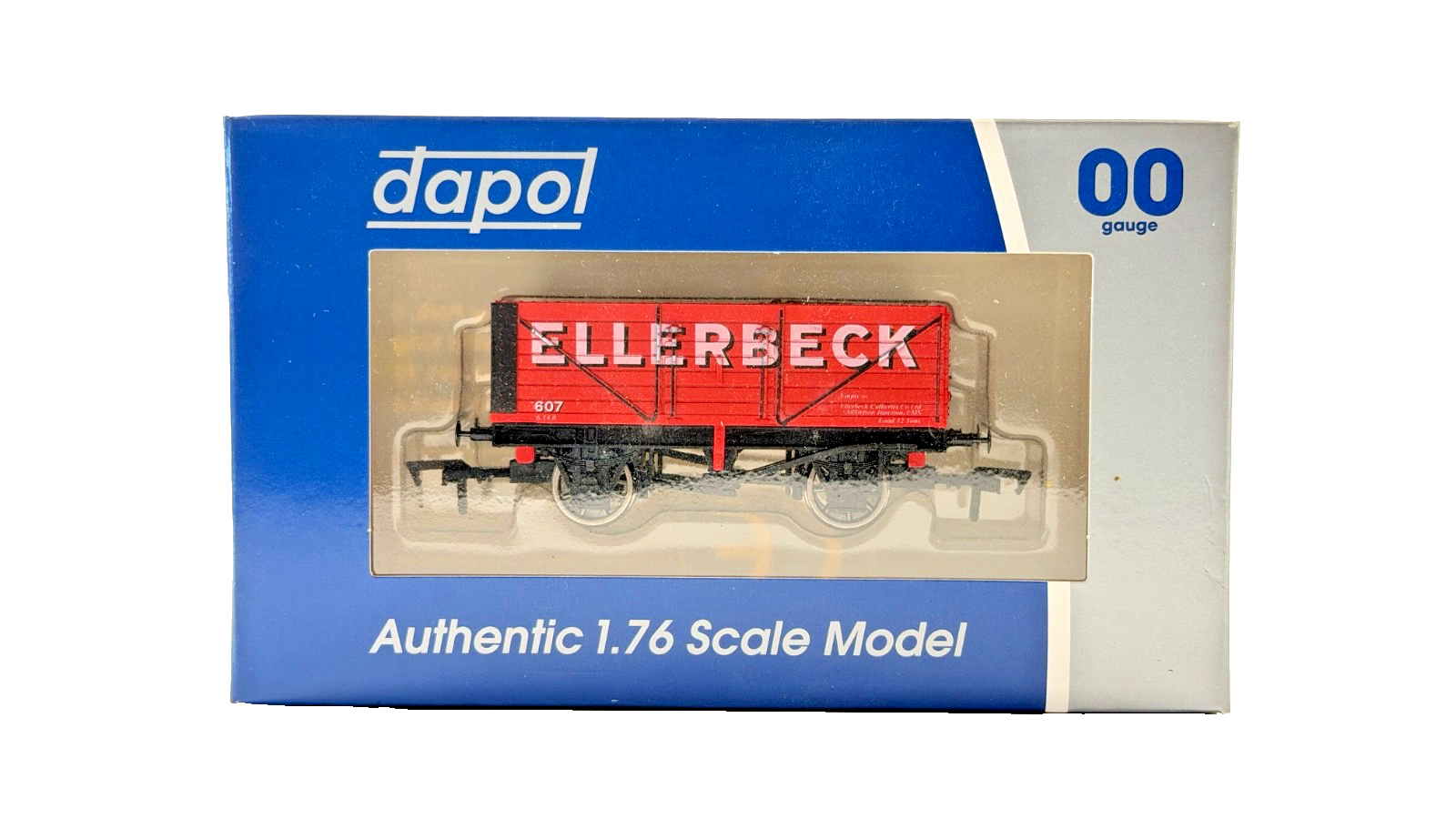 DAPOL 00 GAUGE - ELLERBECK COLLIERIES ADLINGTON JUNCTION WAGON (LIMITED EDITION)