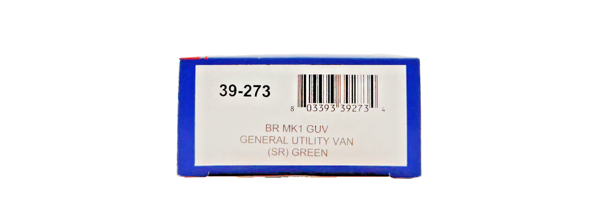 BACHMANN OO GAUGE - 39-273 - BR MK1 GUV GENERAL UTILITY VAN (SR) GREEN COACH