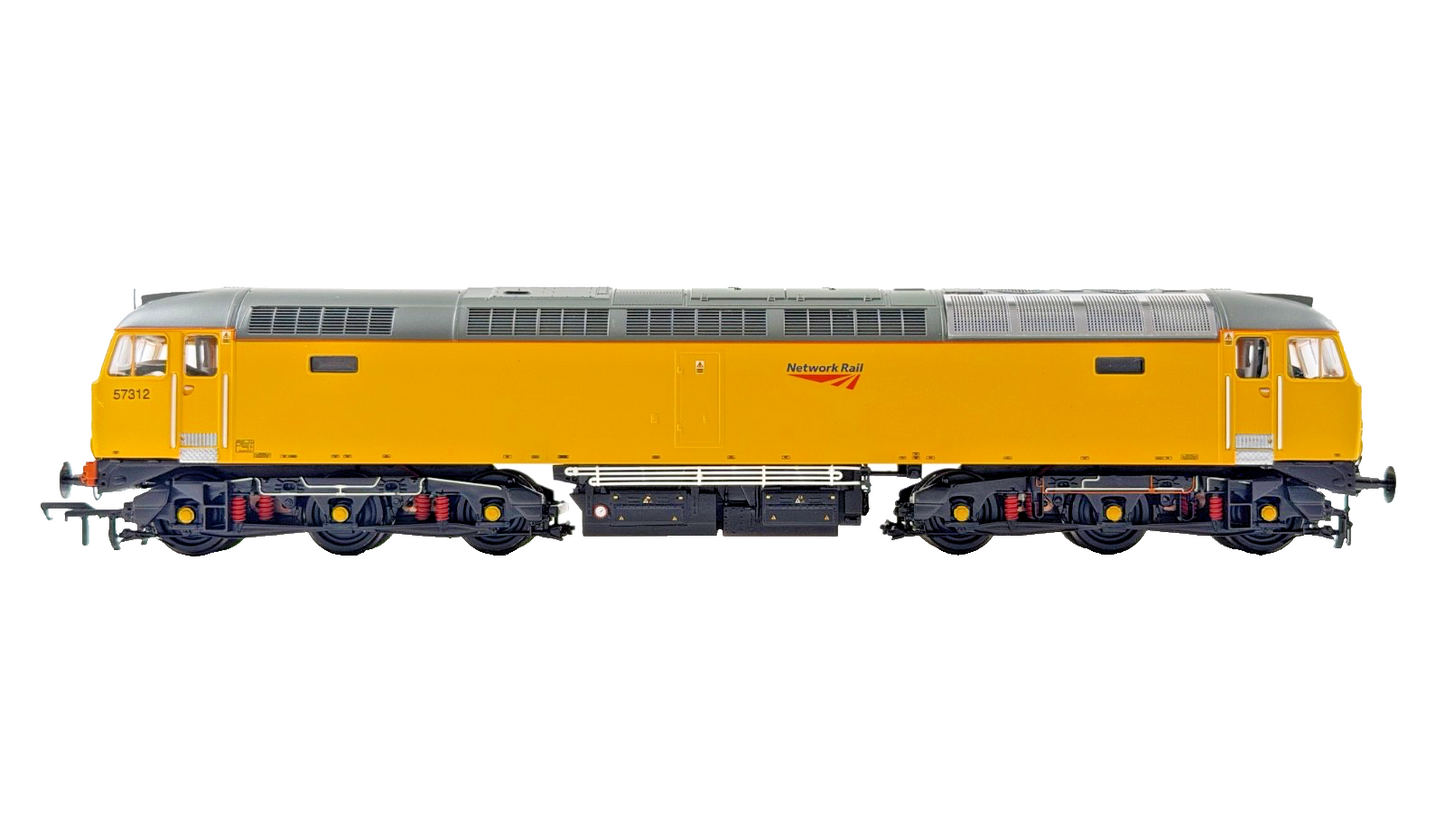 BACHMANN 00 GAUGE - 32-761 - CLASS 57 DIESEL 57312 NETWORK RAIL YELLOW BOXED