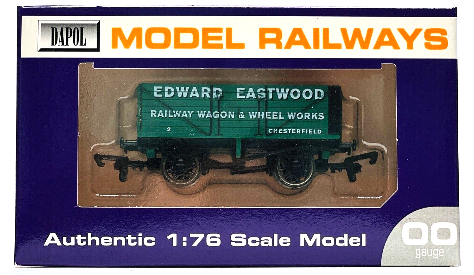 DAPOL 00 GAUGE - 'EDWARD EASTWOOD' WAGON WORKS CHESTERFIELD 2 (LIMITED EDITION)