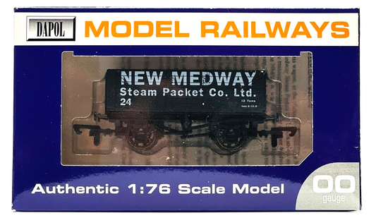 DAPOL 00 GAUGE - 'NEW MEDWAY STEAM PACKET CO. LTD' BLACK NO.24 (LIMITED EDITION)