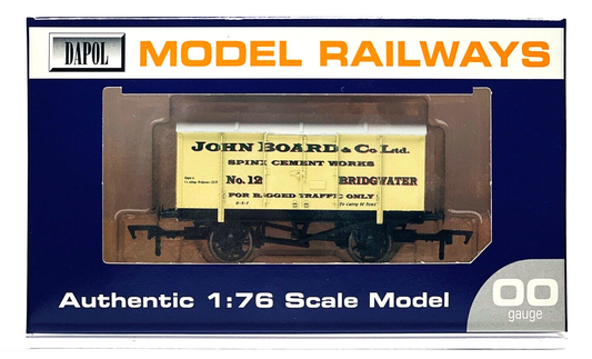 DAPOL 00 GAUGE - JOHN BOARD & CO SPINX CEMENT WORKS NO.12 (BURNHAM LIMITED ED)