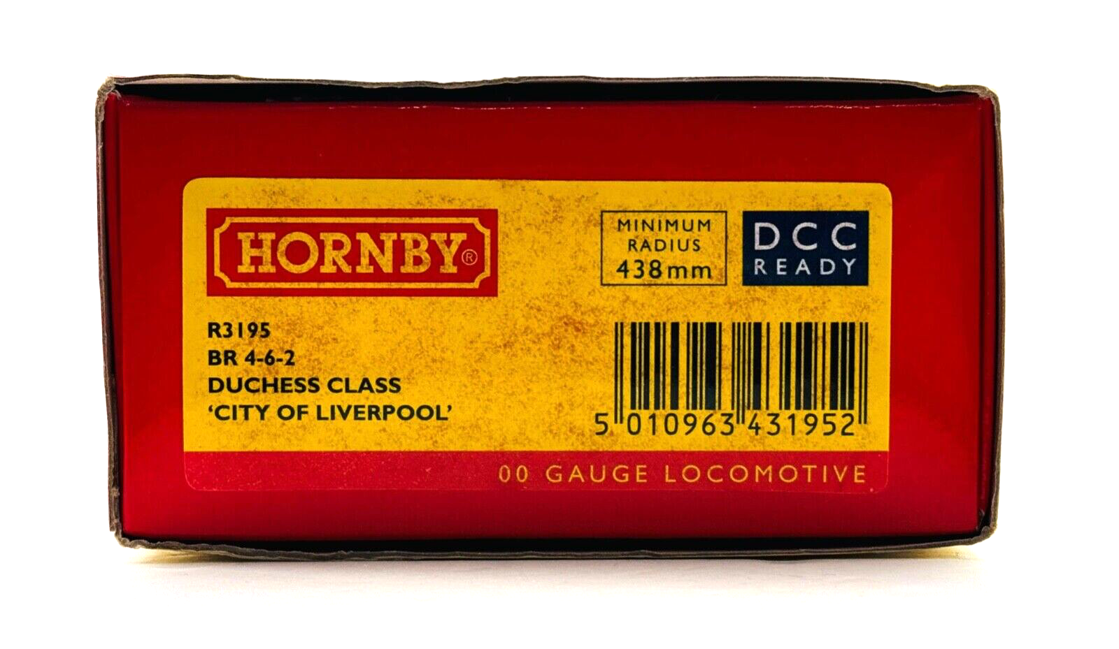 HORNBY 00 GAUGE - R3195 - BR 4-6-2 'CITY OF LIVERPOOL - DCC SOUND & SMOKE!