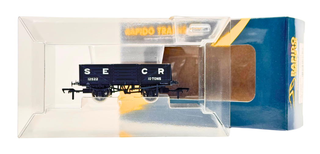 RAPIDO 00 GAUGE - 906002 - SECR 5 PLANK OPEN 12522 GREY DIAGRAM 1347 - BOXED