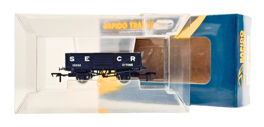 RAPIDO 00 GAUGE - 906002 - SECR 5 PLANK OPEN 12522 GREY DIAGRAM 1347 - BOXED