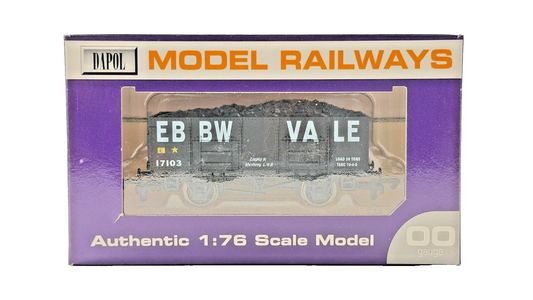 DAPOL 00 GAUGE - EBBW VALE ABERBEEG GWR WELSH WAGON 17103 (LIMITED EDITION)