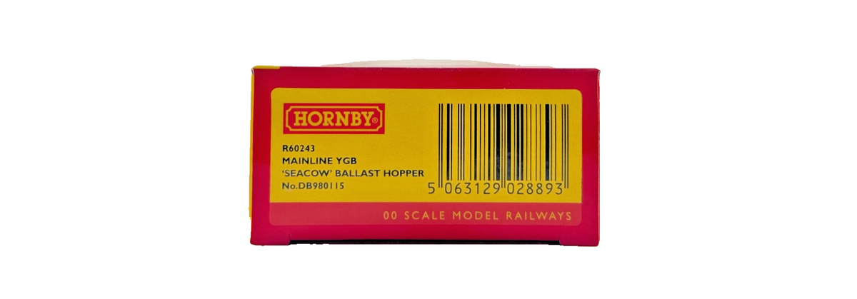 HORNBY OO GAUGE - R60243 - MAINLINE YGB SEACOW BALLAST HOPPER WAGON BOXED