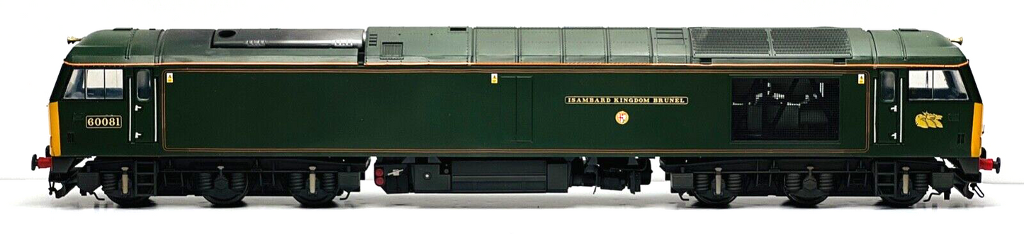 HELJAN O GAUGE CLASS 60 EWS 60081 'ISAMBARD KINGDOM BRUNEL' RESPRAY - BOXED