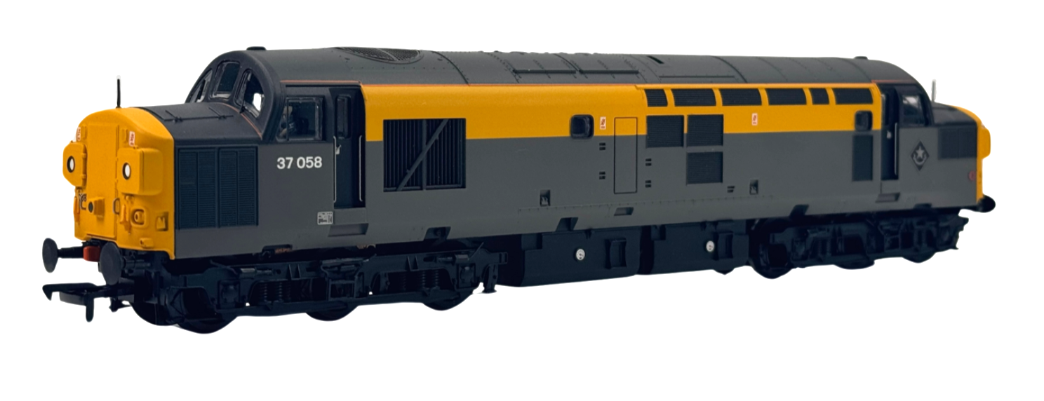 BACHMANN 00 GAUGE - 32-792 - CLASS 37 DUTCH ENGINEERS 37058 (RENUMBERED) BOXED