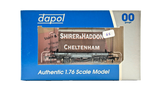 DAPOL 00 GAUGE - SHIRER & HADDON CHELTENHAM GW CONFLAT 39029 (LIMITED EDITION)