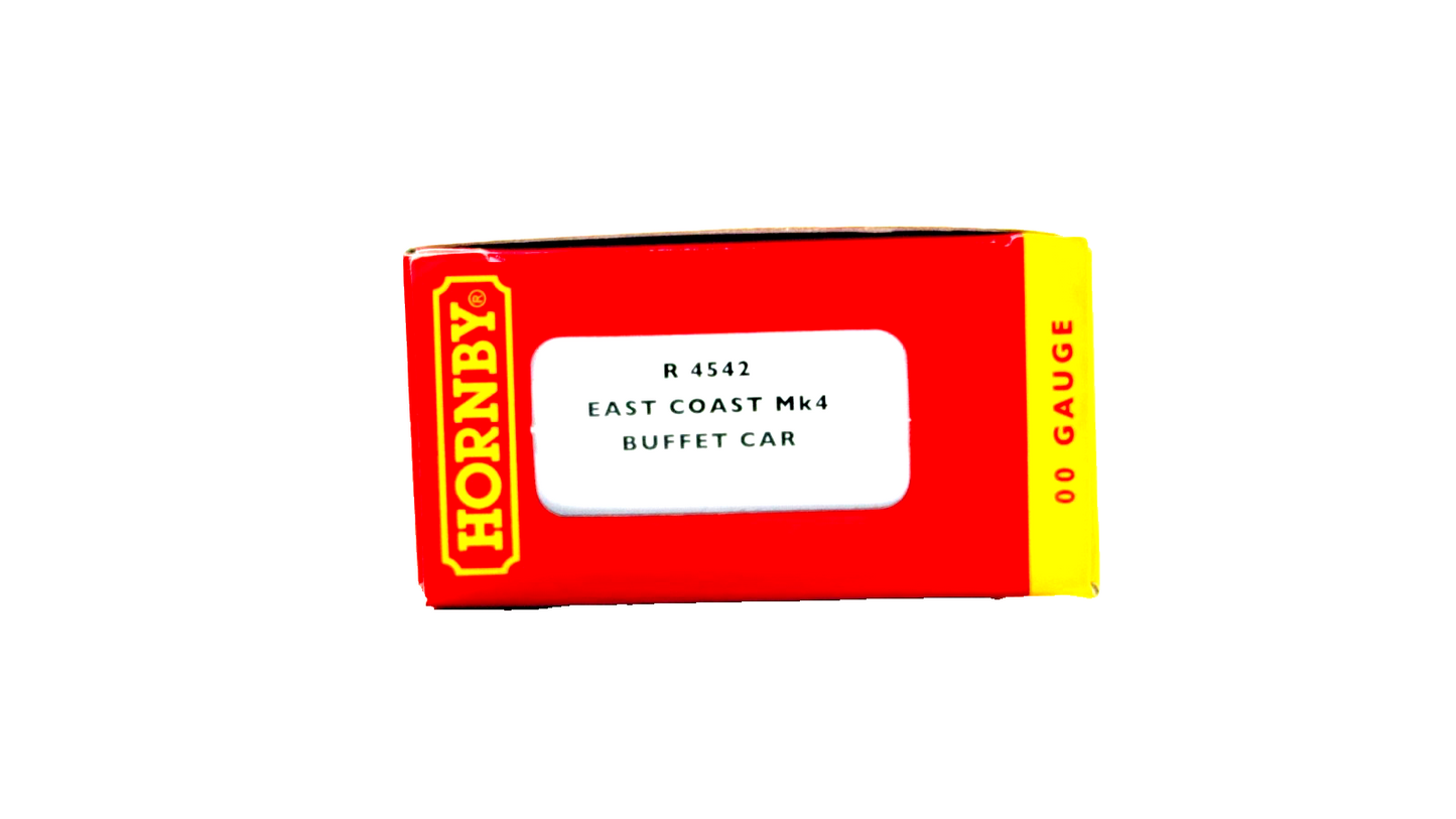 HORNBY 00 GAUGE - R4542 - EAST COAST TRAINS MK4 BUFFET CAR COACH - BOXED