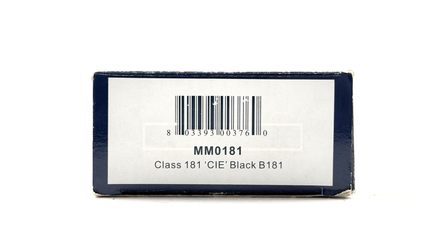 BACHMANN MURPHY MODELS 00 GAUGE - MM0181 - CLASS 181 CIE BLACK B181 PRISTINE