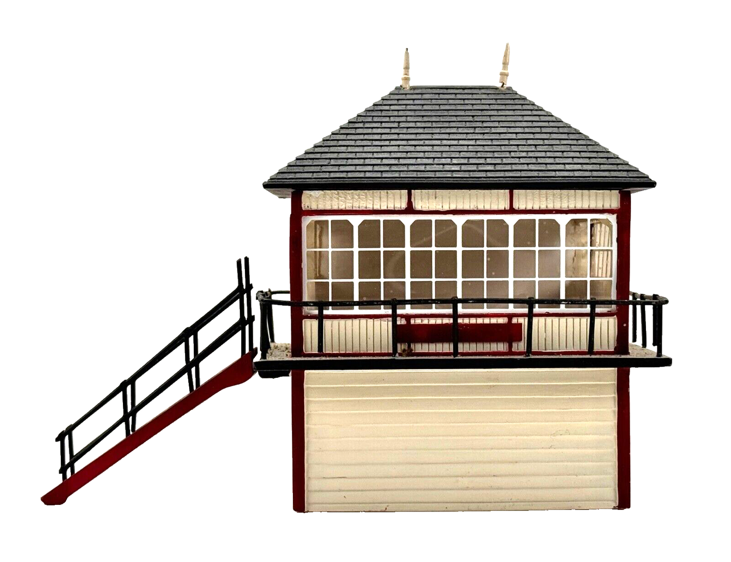 HORNBY 00 GAUGE SKALEDALE - R9776 - SIGNAL BOX WITH REMOVABLE ROOF - UNBOXED