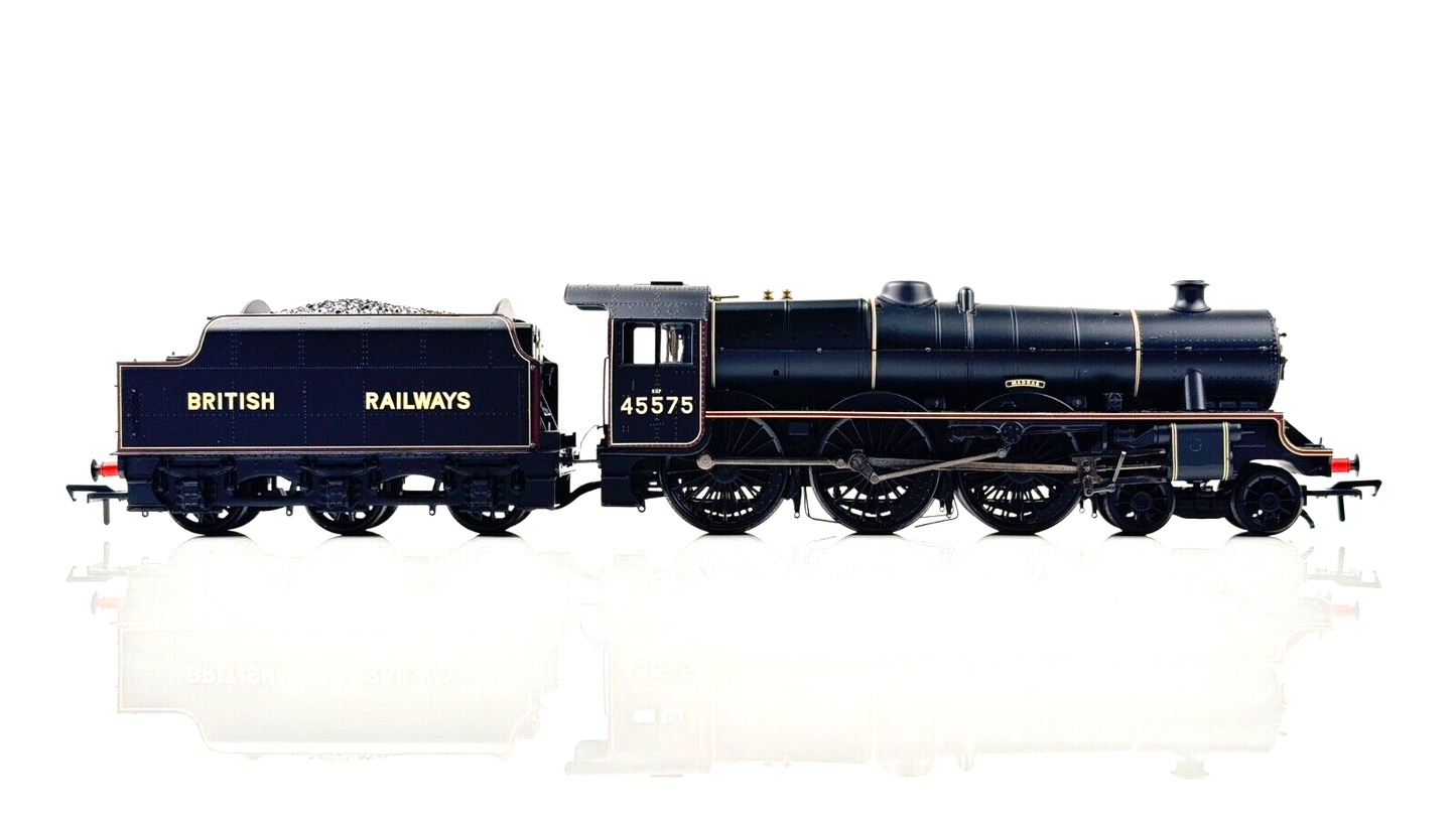 BACHMANN 00 GAUGE - 31-190 - JUBILEE CLASS 45575 'MADRAS' BRITISH RAILWAYS BLACK