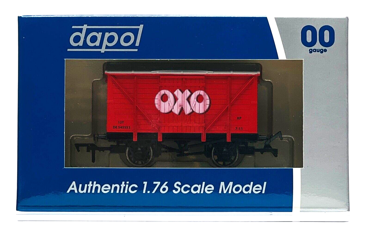 DAPOL 00 GAUGE - WRCC20 - 12T VENT VAN 'OXO' BEEF STOCK CUBES (LIMITED EDITION)