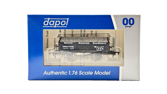 DAPOL 00 GAUGE - MENDIP MOUNTAIN QUARRIES SHEPTON MALLET S&DR (LIMITED EDITION)
