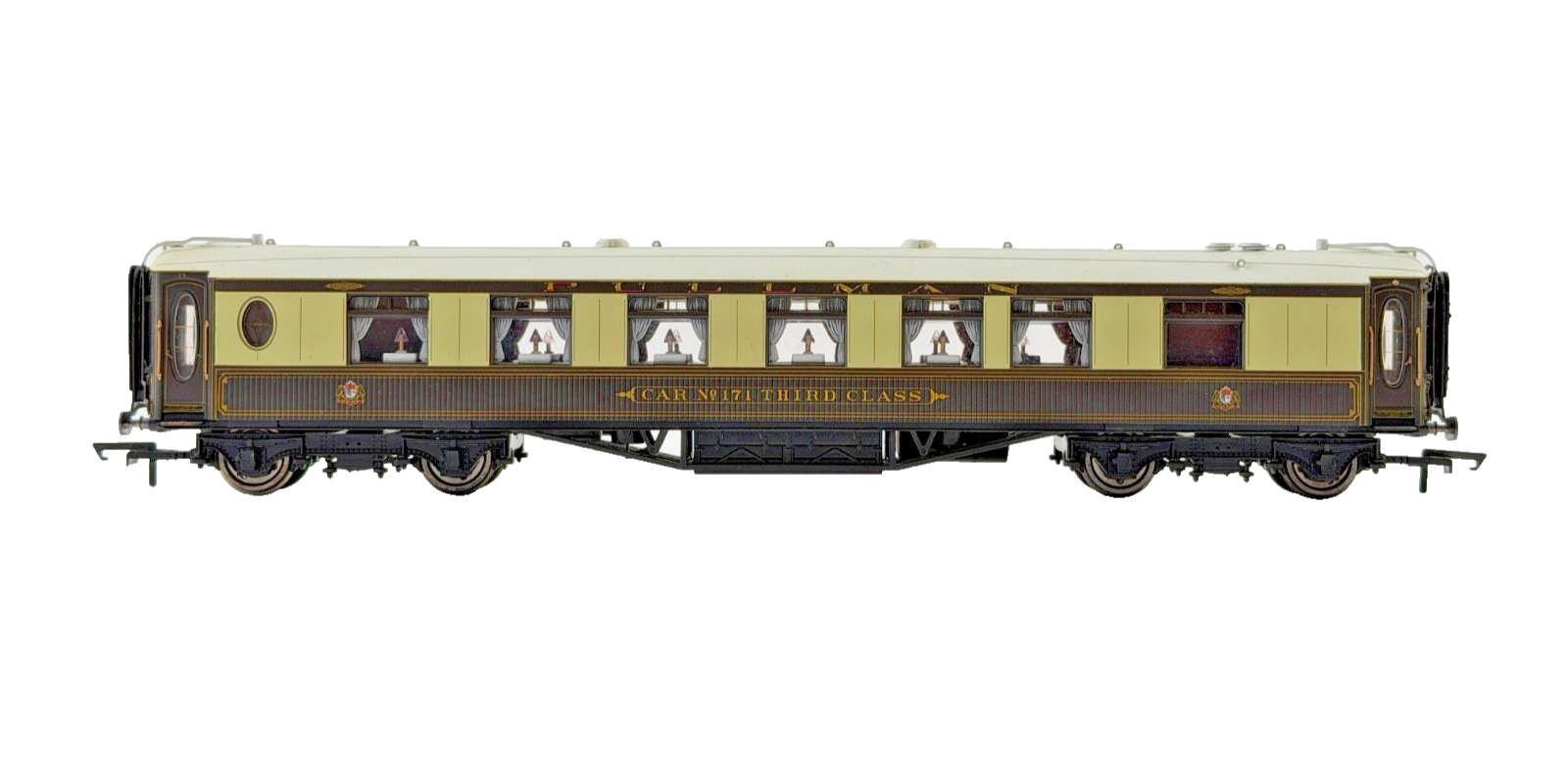 HORNBY 00 GAUGE - R4146 - PULLMAN 3RD CLASS KITCHEN CAR NO.171 THIRD CLASS BOXED