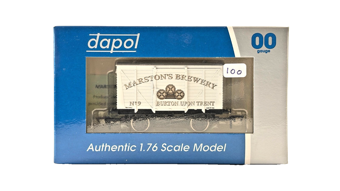 DAPOL 00 GAUGE - MARSTON'S BREWERY BURTON UPON TRENT VAN NO.9 (LIMITED EDITION)