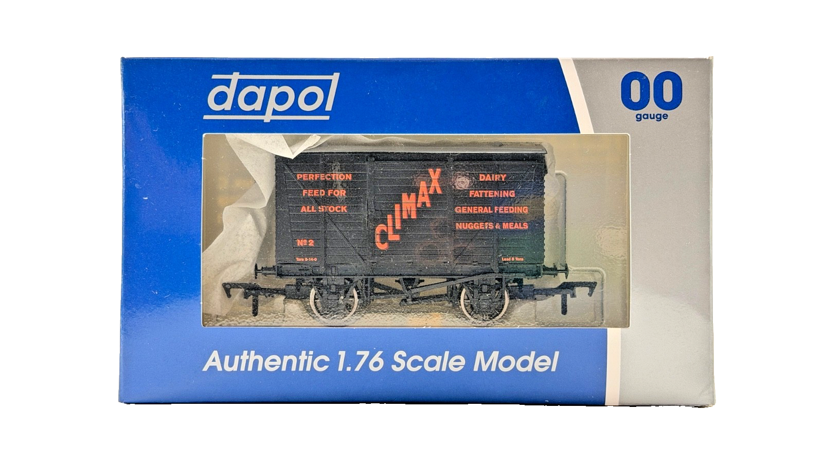 DAPOL 00 GAUGE - CLIMAX GENERAL ANIMAL FEEDING VENT VAN NO.2 (LIMITED EDITION)