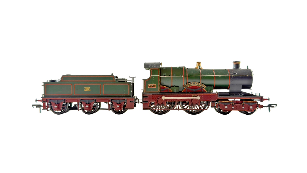 BACHMANN OO GAUGE - 31-725NRM - CITY CLASS 3440 CITY OF TRURO GWR MONOGRAM NRM