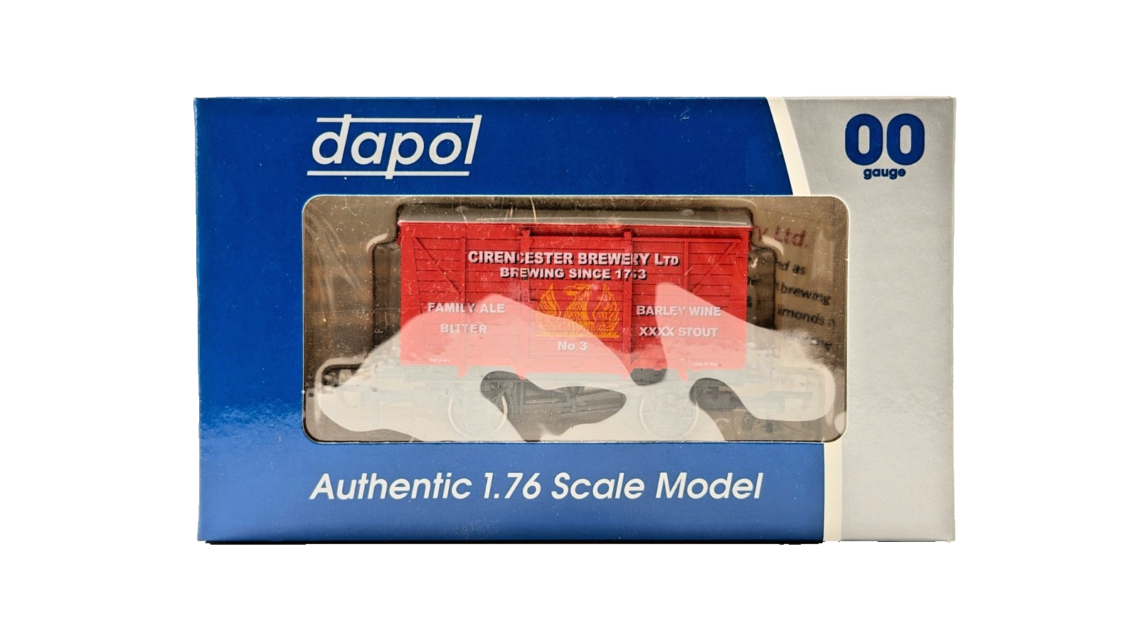 DAPOL 00 GAUGE - CIRENCESTER BREWERY FAMILY ALE BARLEY WINE 3 (LIMITED EDITION)