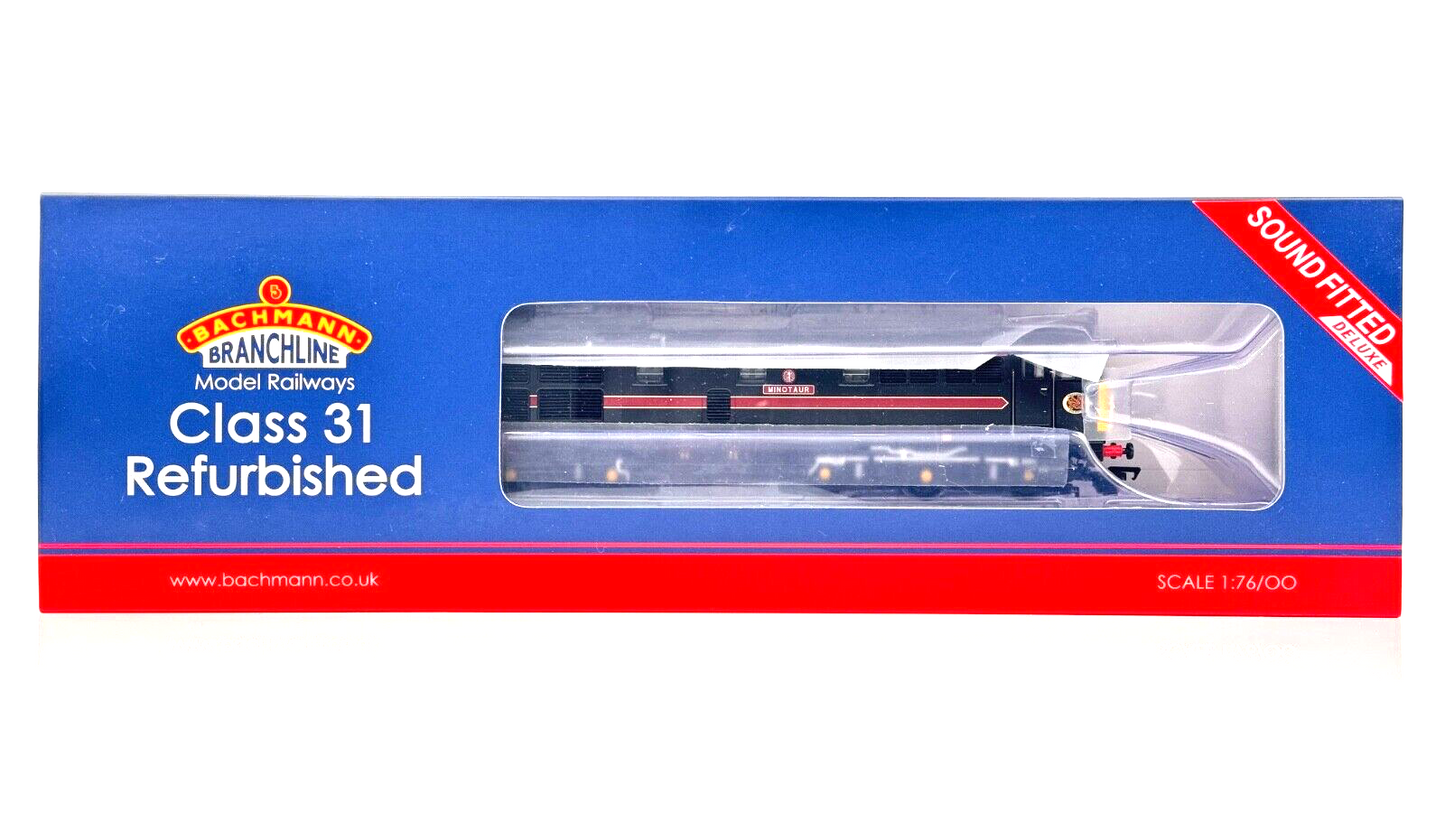 BACHMANN 00 GAUGE - 35-825YSFX - CLASS 31/4 31452 FRAGONSET MINOTAUR DCC SOUND