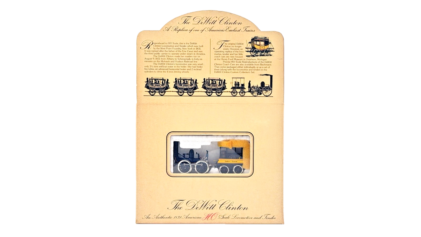 *SPARES REPAIR* BACHMANN HO/OO GAUGE - DEWITT CLINTON AMERICAN LOCOMOTIVE BOXED