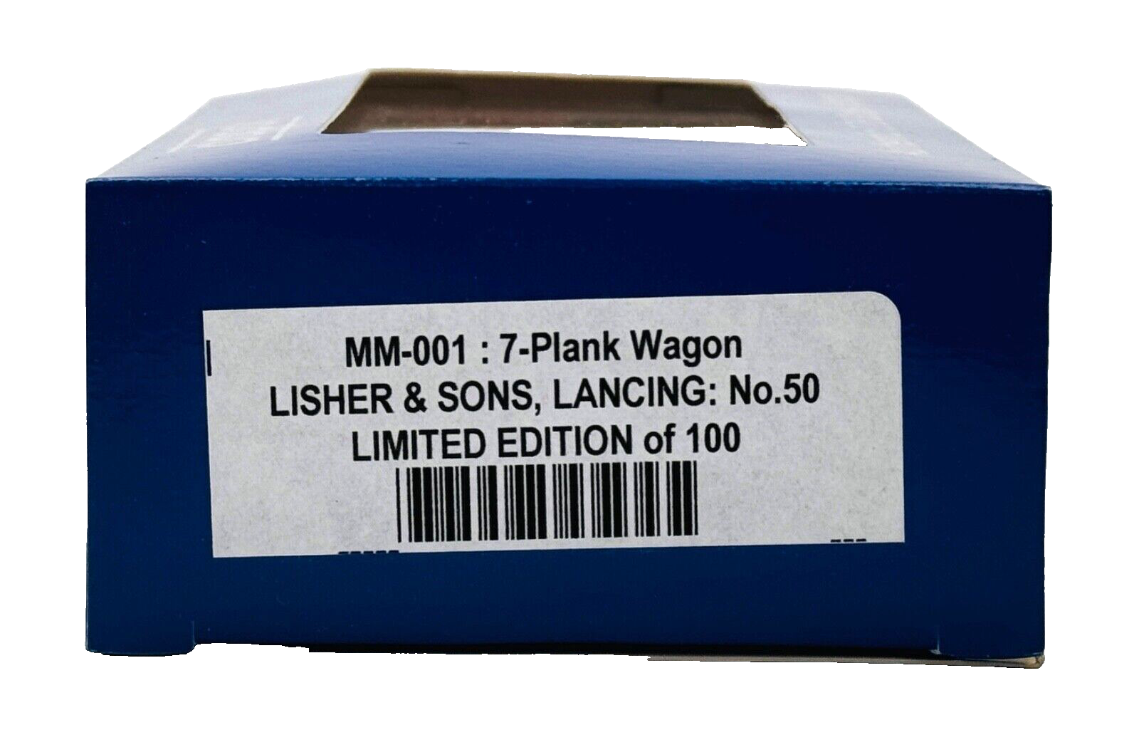 DAPOL 00 GAUGE - LISHER & SONS OF LANCING PLANK WAGON NO.50 (LIMITED EDITION)