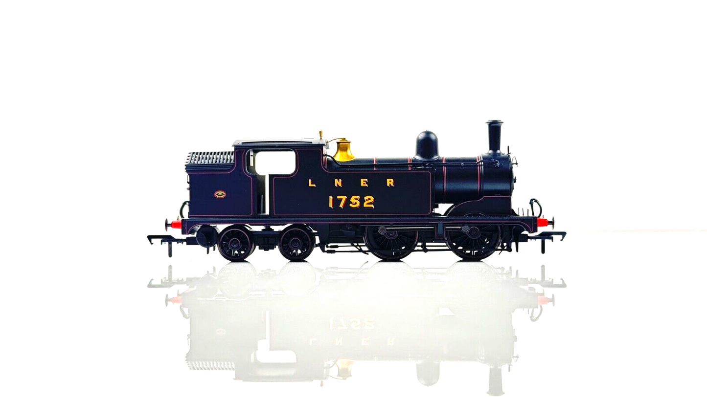 BACHMANN 00 GAUGE - 35-252ZSF - NER CLASS O (G5) TANK 1752 LNER BLACK DCC SOUND