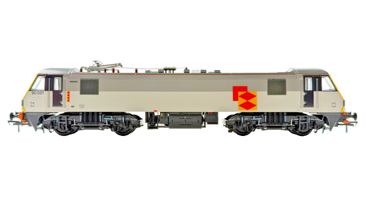BACHMANN OO GAUGE - 32-611 - CLASS 90 LOCOMOTIVE 90037 RAILFREIGHT DISTRIBUTION