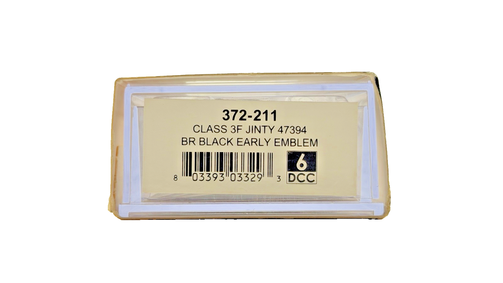GRAHAM FARISH N GAUGE - 372-211 - CLASS 3F JINTY 47394 BR BLACK EARLY EMBLEM