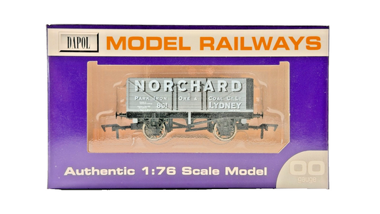 DAPOL 00 GAUGE - NORCHARD PARK IRON ORE COAL LYDNEY WAGON 801 (LIMITED EDITION)